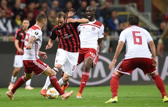 AC Milan dừng bước tại Europa League 1