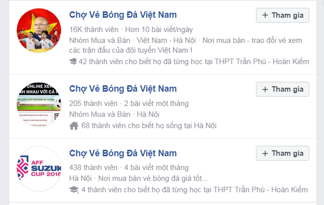'Chợ vé online' trận chung kết Việt Nam - Malaysia tấp nập, sôi nổi ngoài kiểm soát 2