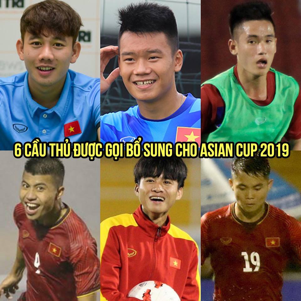Danh sách dự kiến đội tuyển Việt Nam tham dự Asian Cup 2019 2