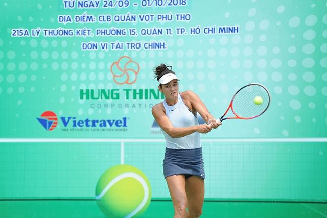 Khởi động giải quần vợt các cây vợt xuất sắc Việt Nam 1