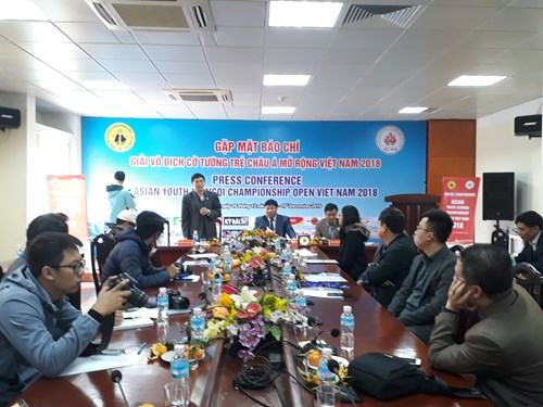 Lần đầu tiên tổ chức tại Việt Nam Giải Cở tướng trẻ Châu Á 1
