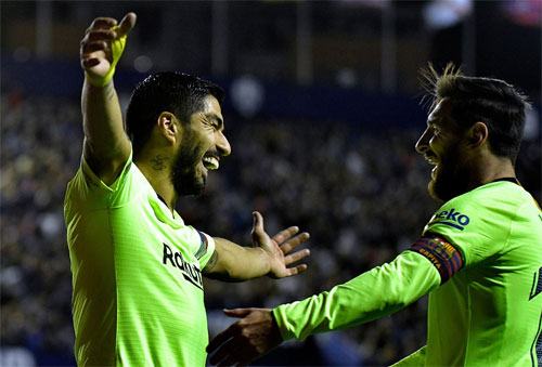 Video bàn thắng trận Levante vs Barca: Messi tỏa sáng 1