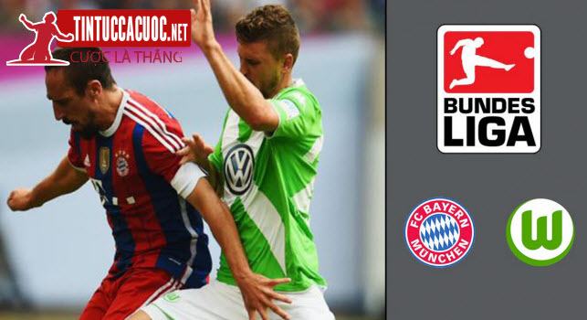 Link sopcast online, link trực tiếp trận Bayern Munchen vs Wolfsburg, 21h30 ngày 09/03 1